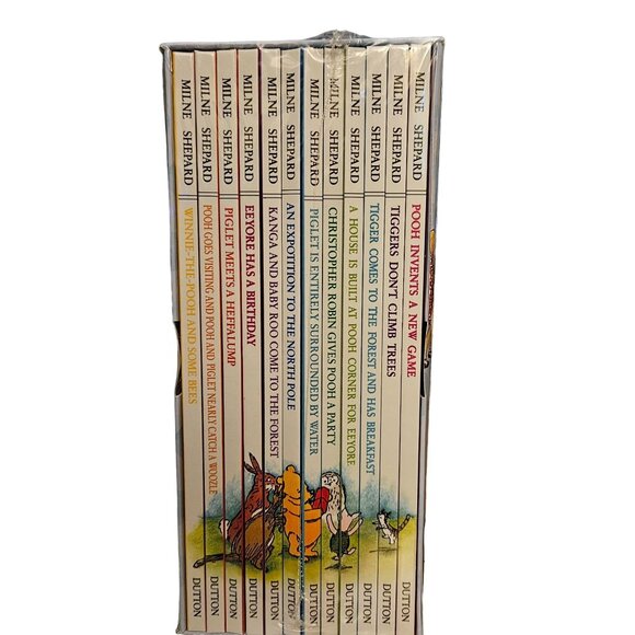 Winnie-The-Pooh Library Box Set By A.A. Milne 12 Books Ages 3+ Christopher Robin - Picture 3 of 5